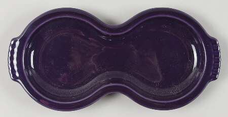 Fiesta Plum (Intro 2001) Tray for Creamer & Sugar with Lid