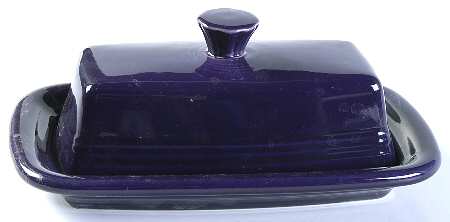 Fiesta Plum (Intro 2001) Extra Large 1/4 Lb Covered Butter