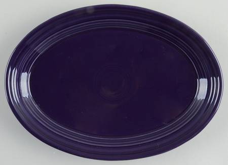 Fiesta Plum (Intro 2001) 9" Oval Serving Platter