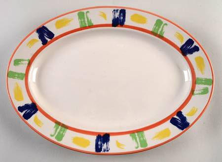 Sardinia 15" Oval Serving Platter