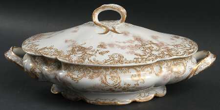 Schleiger 247-3 Oval Covered Vegetable