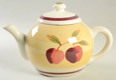 Russet Apple Teapot & Lid