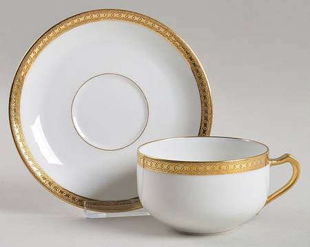 Harvard Flat Cup & Saucer Set