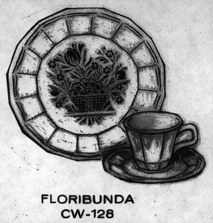 Floribunda by Homer Laughlin 