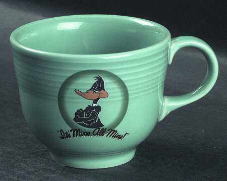 Fiesta Looney Tunes Turquoise Flat Cup