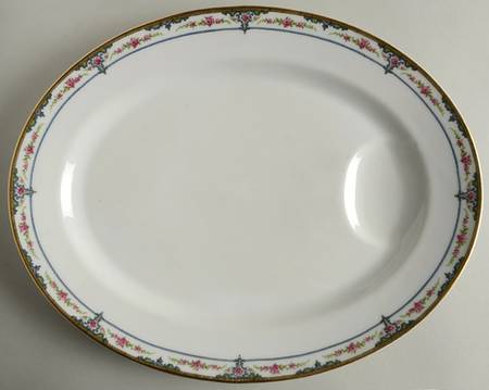 Schleiger 618-1 13" Oval Serving Platter