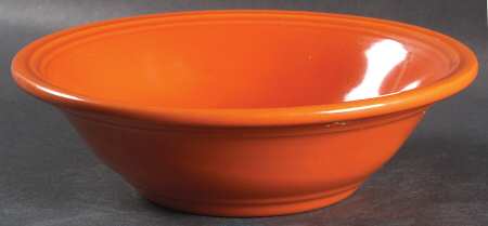 Fiesta Mango Red (Orange) (Ironstone) Soup/Cereal Bowl