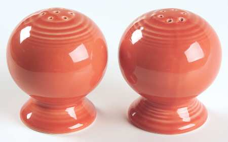 Fiesta Mango Red (Orange) (Ironstone) Salt & Pepper Set