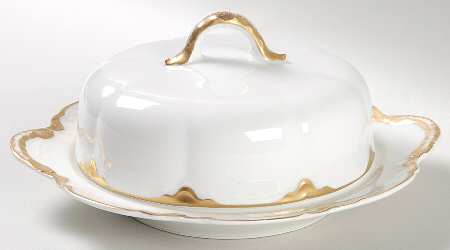 H1768 Round Covered Butter