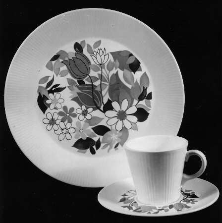 April Flowers by Homer Laughlin 