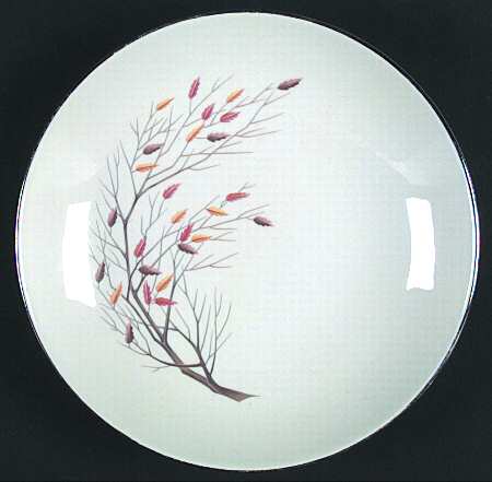 Autumn Song (Platinum) Coupe Soup Bowl