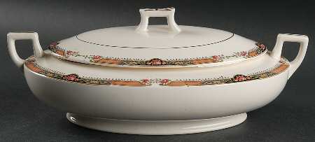 HLC1524 Oval Covered Vegetable by Homer Laughlin 