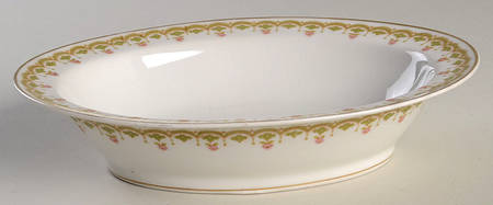 H2052 9" Oval Vegetable Bowl