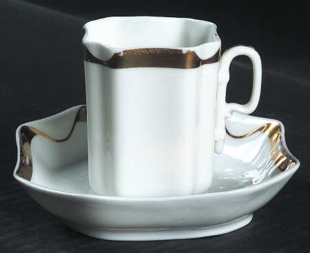 H2138 Flat Demitasse Cup & Saucer Set