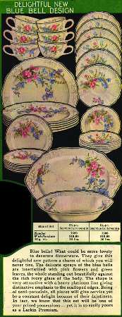 Blue Bell by Homer Laughlin 