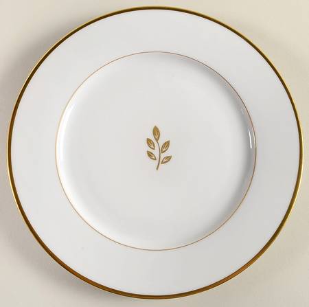 Florentine Gold Salad/Dessert Plate