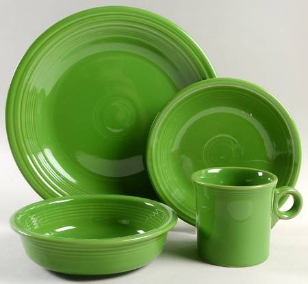 Fiesta Shamrock Green (Intro 2003) 4 Piece Place Setting