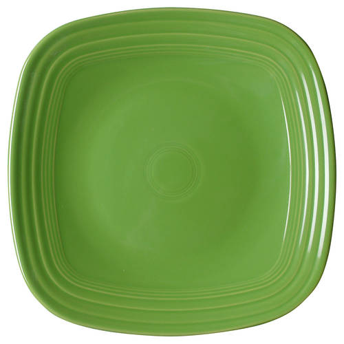 Fiesta Shamrock Green (Intro 2003) Square Dinner Plate by Homer Laughlin 