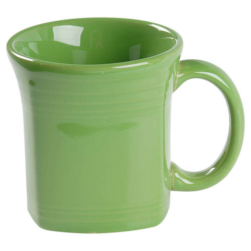 Fiesta Shamrock Green (Intro 2003) Square Mug by Homer Laughlin 
