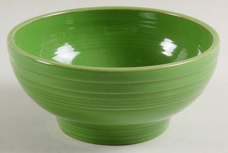 Fiesta Shamrock Green (Intro 2003) 6" Footed Bowl by Homer Laughlin 