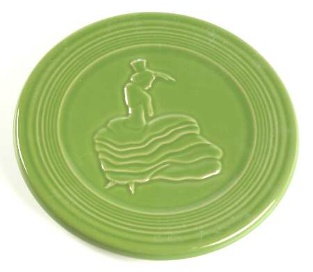 Fiesta Shamrock Green (Intro 2003) Trivet by Homer Laughlin 
