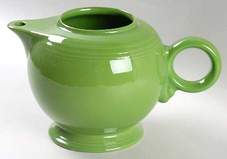 Fiesta Shamrock Green (Intro 2003) Teapot No Lid