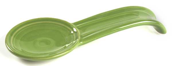 Fiesta Shamrock Green (Intro 2003) Spoon Rest/Holder (Holds 1 Spoon)
