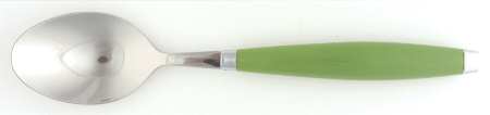 Fiesta Shamrock Green (Intro 2003) Place/Oval Soup Spoon by Homer Laughlin 