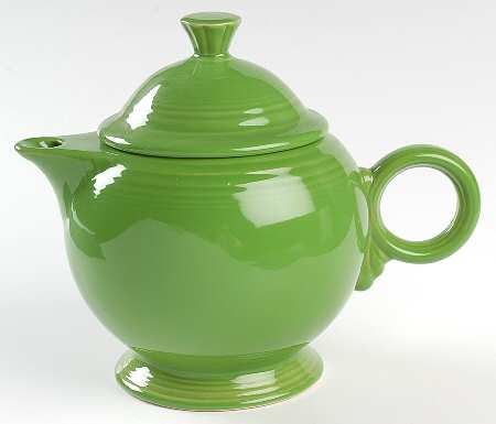 Fiesta Shamrock Green (Intro 2003) Teapot & Lid