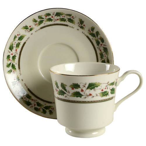 HHD2 (Gold "H" Mark) Footed Cup & Saucer Set