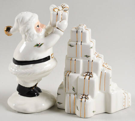 HHD2 (Gold "H" Mark) Figural Salt and Pepper Set