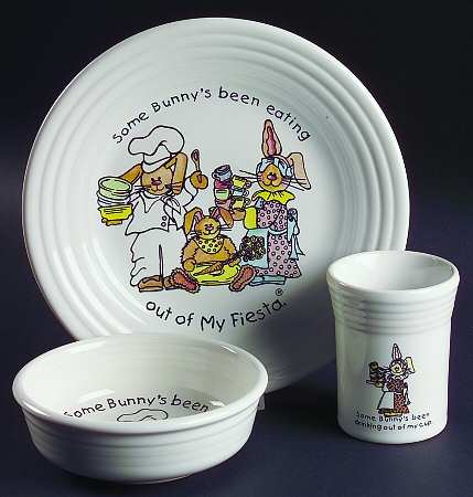 Fiesta Some Bunny's (3 Piece) Child's Set