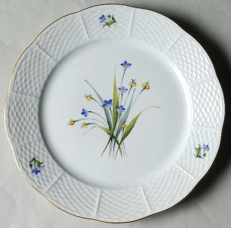 Flowers of Bermuda Luncheon Plate