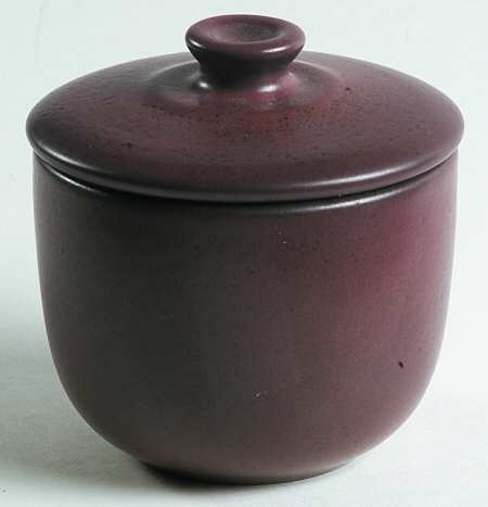Redwood (Coupe) Sugar Bowl & Lid