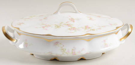 Schleiger 161-4 Oval Covered Vegetable