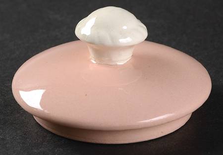 Kraft Pink Lid for Sugar Bowl