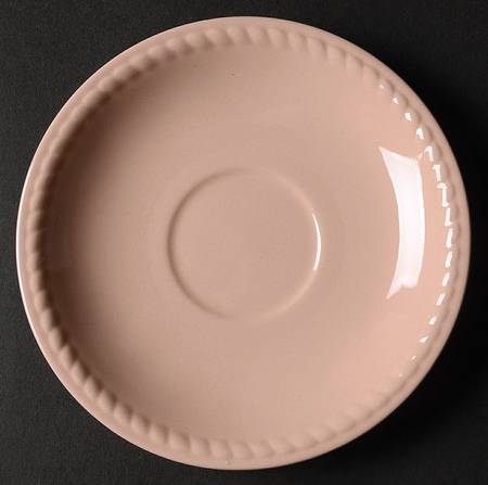 Kraft Pink Saucer