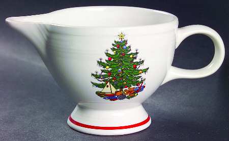 Fiesta American Christmas Tree Individual Creamer