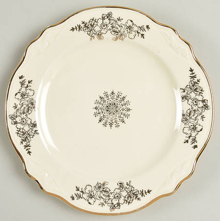 Golden Rose (Marigold Shape) Bread & Butter Plate