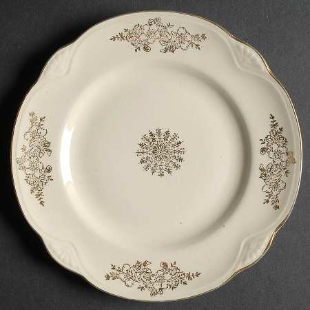 Golden Rose (Marigold Shape) Dessert/Pie Plate