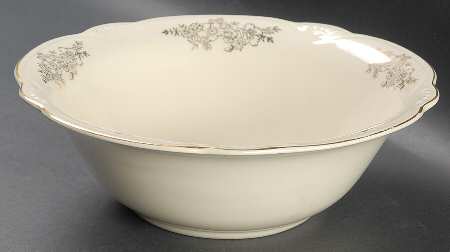 Golden Rose (Marigold Shape) 9" Round Vegetable Bowl