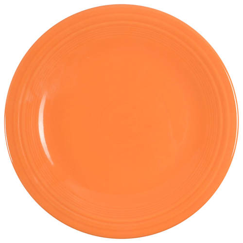 Fiesta Tangerine (Intro 2003) Dinner Plate by Homer Laughlin 