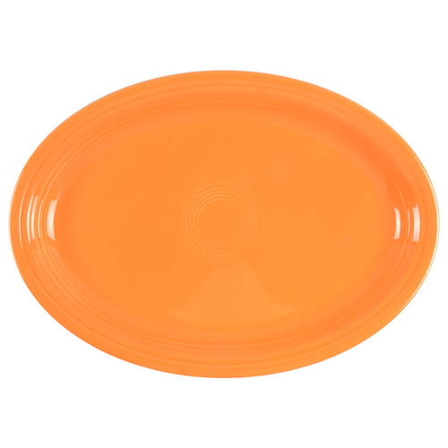 Fiesta Tangerine (Intro 2003) 19" Oval Serving Platter