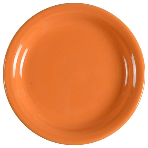 Fiesta Tangerine (Intro 2003) Appetizer Plate