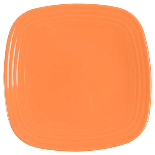Fiesta Tangerine (Intro 2003) Square Dinner Plate