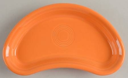 Fiesta Tangerine (Intro 2003) Bistro Crescent Salad Plate