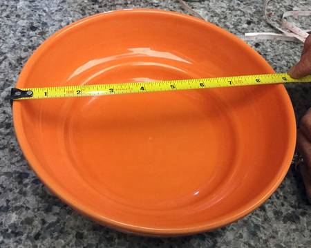 Fiesta Tangerine (Intro 2003) 48 Oz Betty Bowl