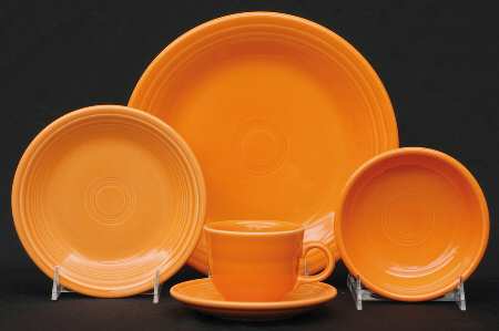 Fiesta Tangerine (Intro 2003) 40 Piece Estate Set