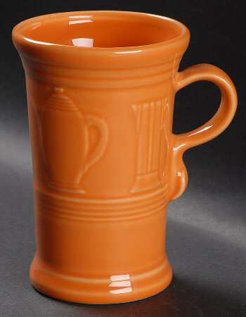 Fiesta Tangerine (Intro 2003) Cappuccino Mug