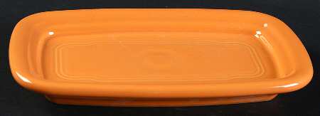 Fiesta Tangerine (Intro 2003) Extra Large 1/4 Lb Butter No Lid